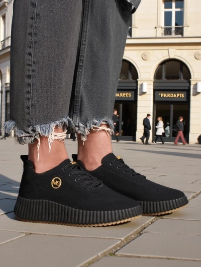 Royalfashion Baskets de sport perforées pour femmes Tobin