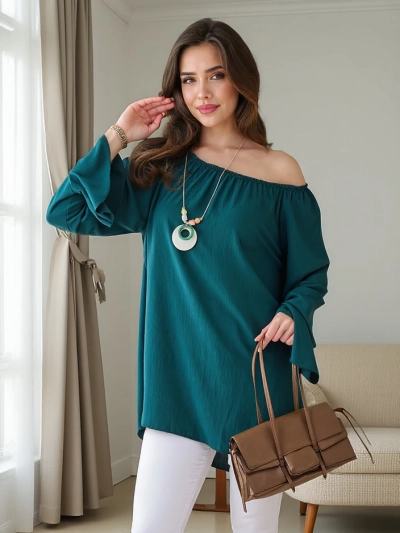 Blouse pour femmes Royalfashion a'la espagnole avec volants