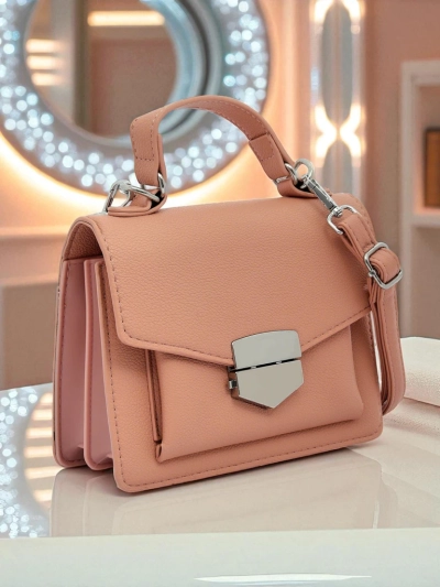 Sac à main enveloppe pour femme Royalfashion avec poignée Amalthea Avorio