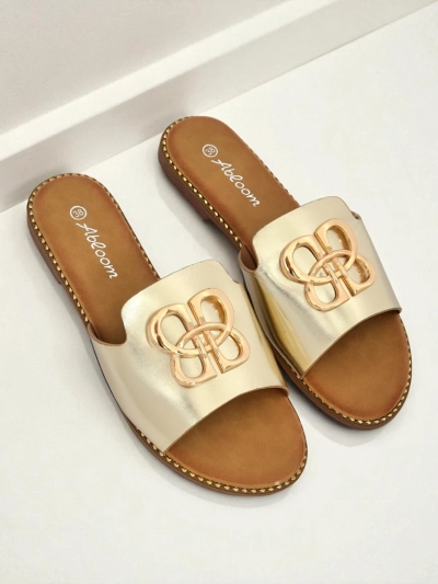 Royalfashion Sandales plates pour femmes Heraklia