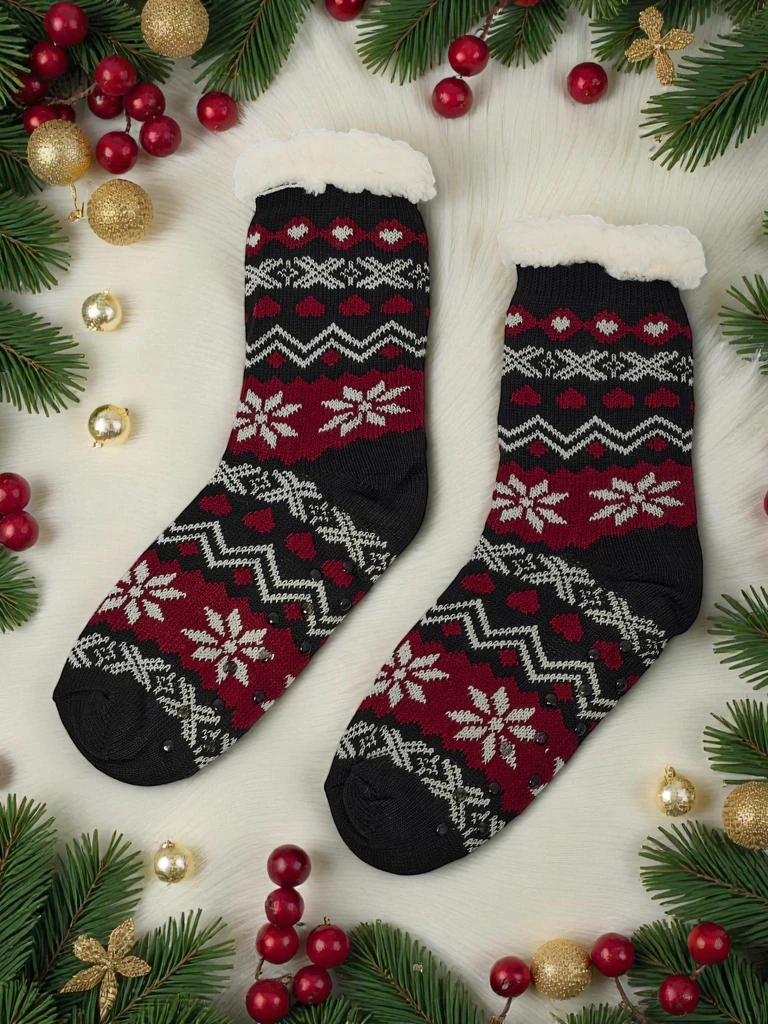 Chaussettes de Noël chaudes pour femmes WinterJoy
