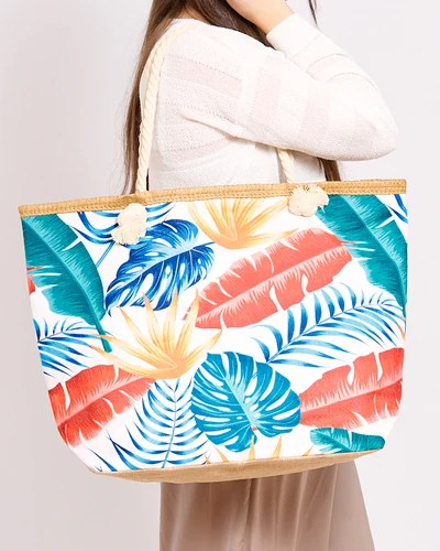 Royalfashion Grand sac en tissu avec imprimé