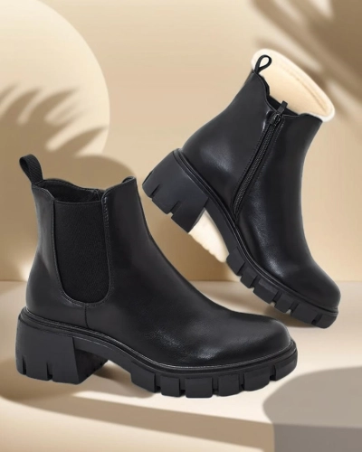 Royalfashion Bottes à talon aiguille Velly pour femme