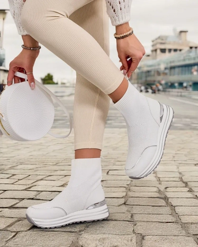 Royalfashion Femmes Sports Baskets hautes Wisoi