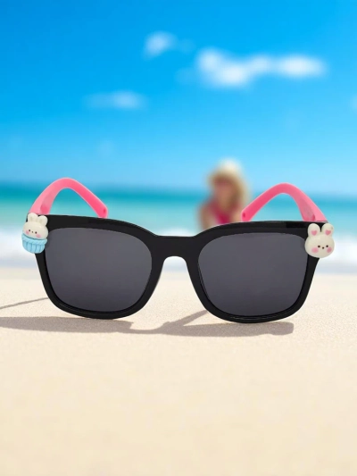 Royalfashion Lunettes de soleil étincelantes et ensoleillées pour enfants avec décorations