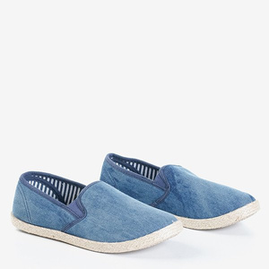 Espadrilles femme bleu foncé Meronis - Footwear