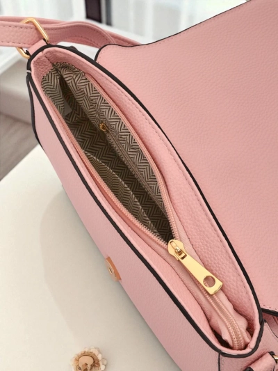 Royalfashion Petit sac à main pour femme en cuir écologique Moderno Viva