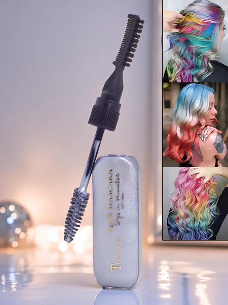 Mascara coloré pour cheveux Color Pop Argent