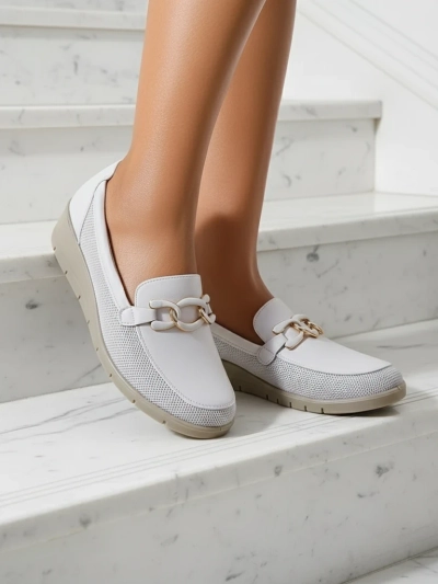 Bianca Classica Chaussures pour Femmes à Plateformes Compensées