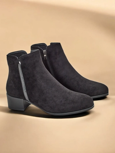 Bottines Amicus Nero Elegante pour l'Automne et l'Hiver