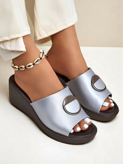Royalfashion Sandales compensées femme Elira