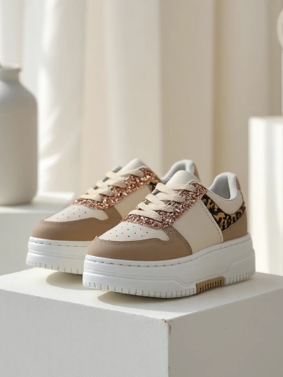Sneakers pour femmes Royalfashion avec paillettes Qisofi