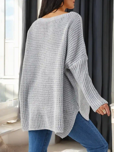 Pull en acrylique tricoté pour femmes Royalfashion avec imprimés