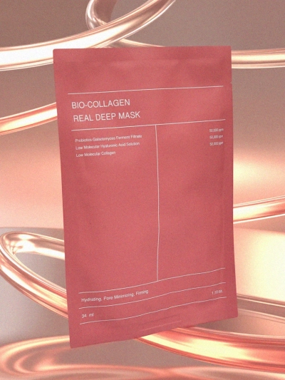 Masque tissu hydratant pour le visage – raffermit et réduit la visibilité des pores