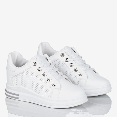 Chaussures de sport pour femmes Foster blanches - Chaussures 1