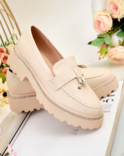 Royalfashion Mocassins pour femme avec zircons Ali