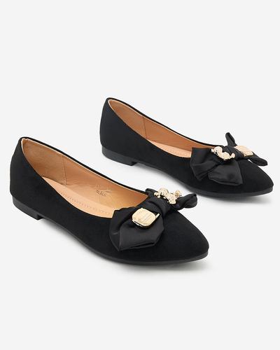 Royalfashion Ballerines femme bout pointu avec nœud Retripo