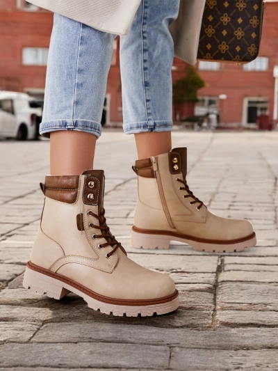 Royalfashion Bottes de travail pour femmes Fiemo