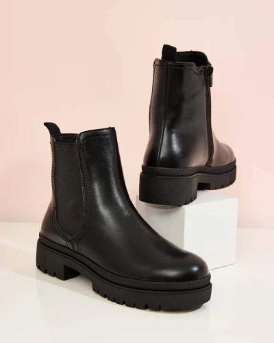 Royalfashion Bottes Dovivas en cuir eko pour femme