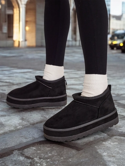 Royalfashion Bottes de neige courtes pour femmes a'la Biovve