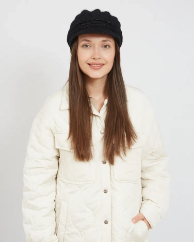 Béret pour femmes de Royalfashion avec visière
