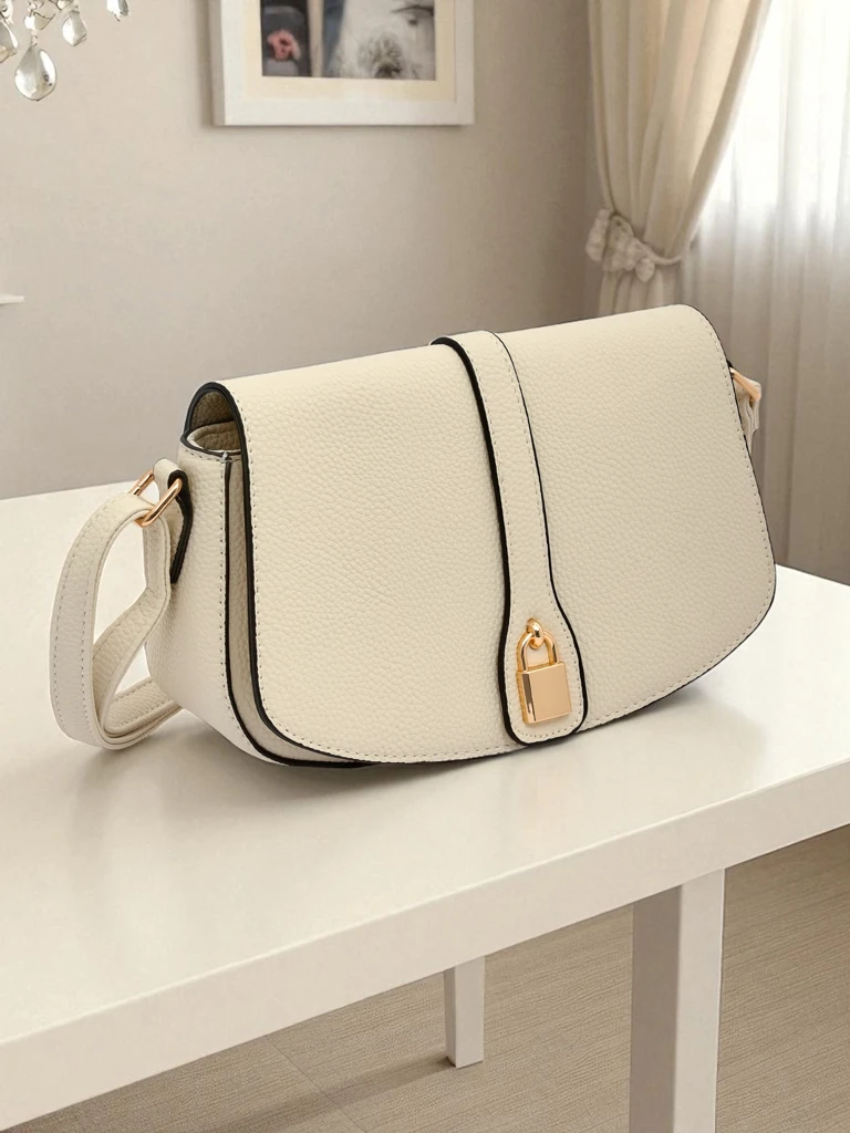 Royalfashion Petit sac à main pour femme en cuir écologique Moderno Viva