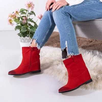 Bottines a'la cowboy boots sur compensé indoor Teilor - Chaussures