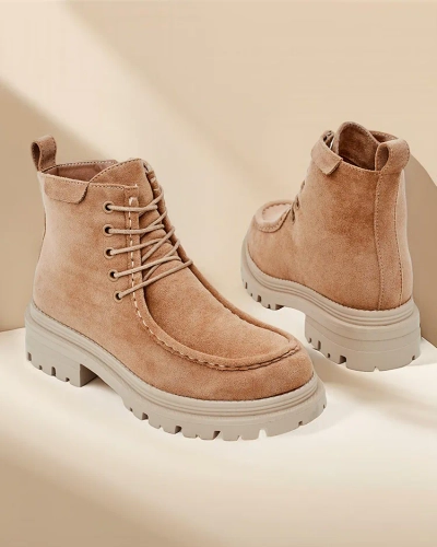 Bottines à lacets pour femmes Royalfashion Rullose