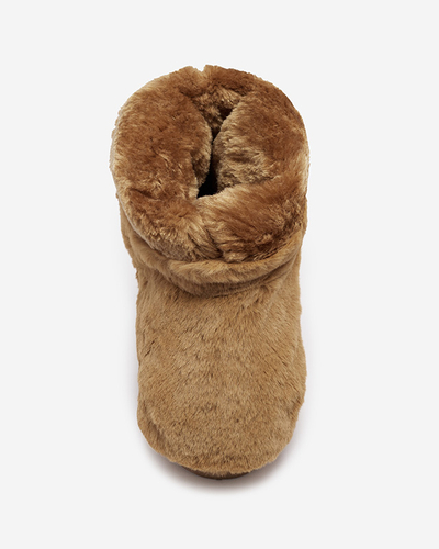 Bottes de neige pour femmes de couleur camel Ottola- Footwear