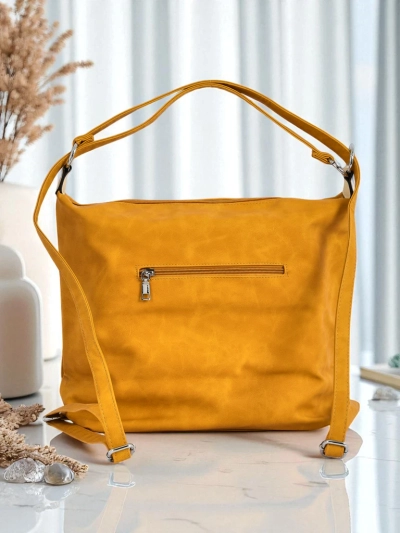 Royalfashion Grand sac à main shopper en cuir écologique Elara Monroe