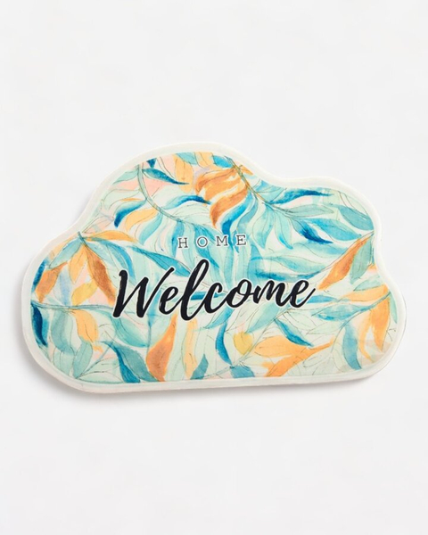 Royalfashion Tapis de paillasson coloré avec fleurs 40x60