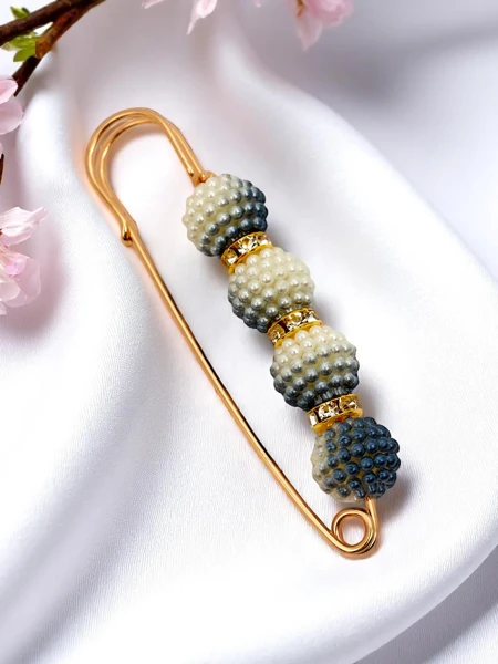 Broche décorative pour femme avec perles Four Pearls
