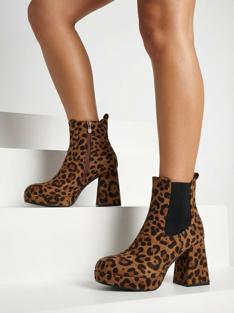 Royalfashion Bottes à talon aiguille Tonia pour femme