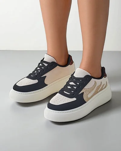 Royalfashion Baskets à plateforme pour femmes Sisnes