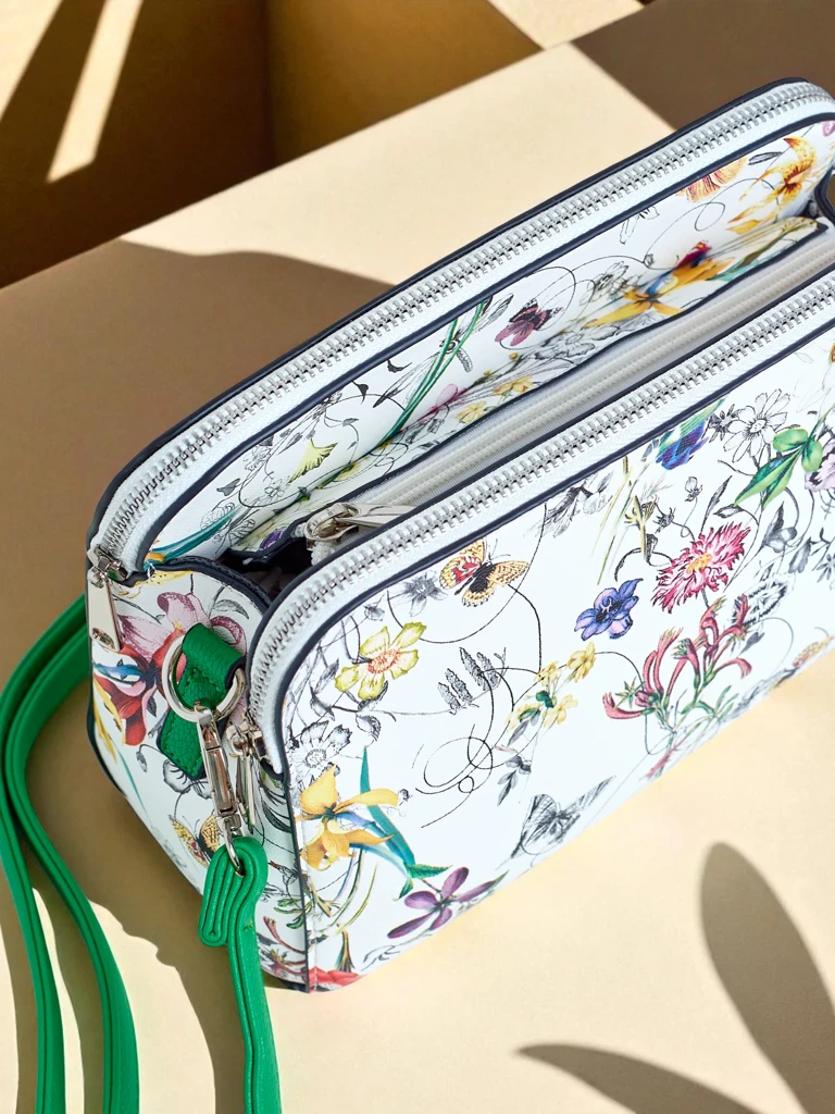 Royalfashion Petit sac à main pour femme en cuir écologique Florentia