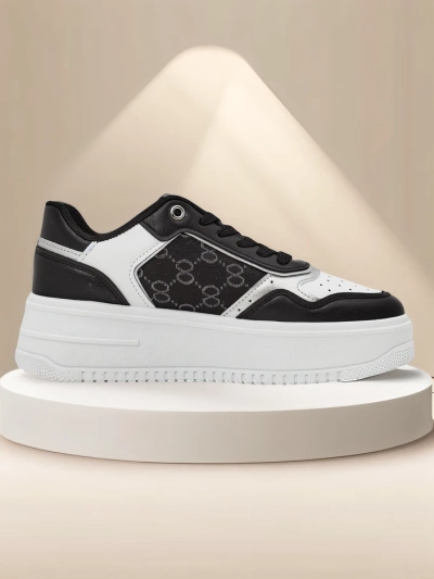 Royalfashion Baskets de sport sur plateforme pour femmes Zezis