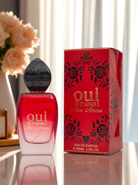 Eau de parfum inspirée pour femme OUI Mon Amour