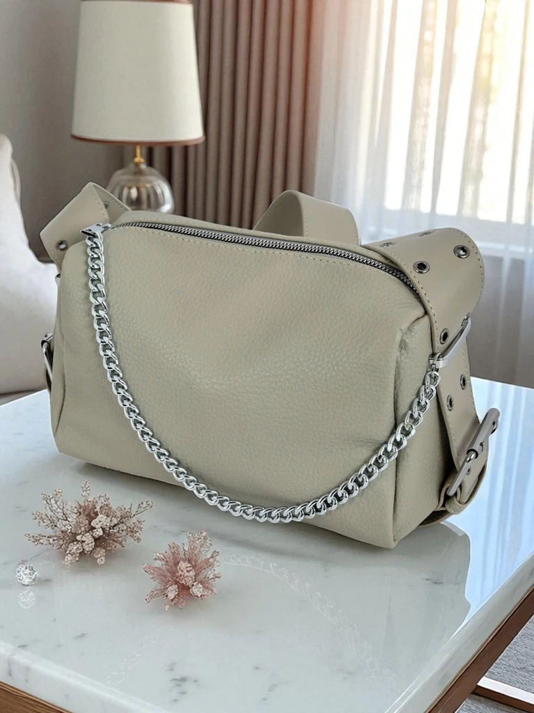 Royalfashion Petit sac à main pour femme en cuir écologique Ivy Grace