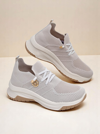 Royalfashion Slip-on chaussures de sport en tissu pour femme Teletta