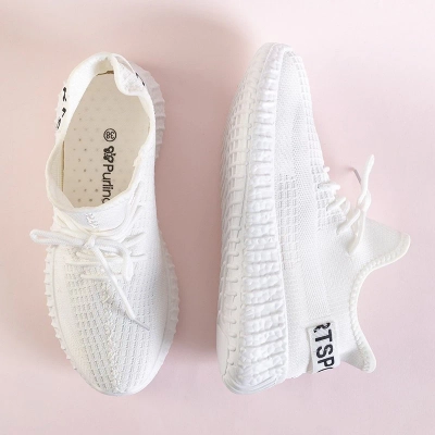 OUTLET Chaussures de sport blanches pour femmes Sayaka - Footwear