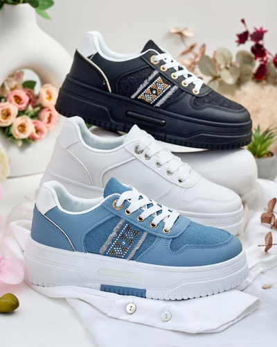 Royalfashion Sports baskets compensées pour femme Fincif