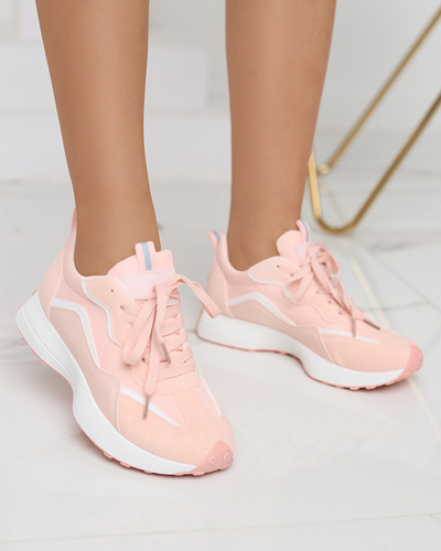 OUTLET Chaussures de sport femme roses Qsially- Footwear