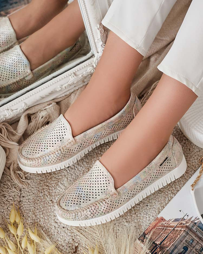 Royalfashion Mocassins ajourés pour femme Nafis