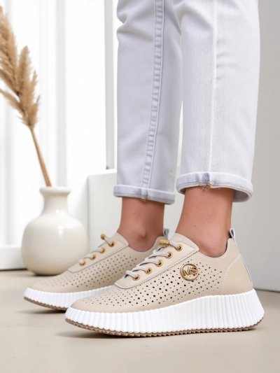 Royalfashion Baskets sportives à lacets pour femmes Jovenes