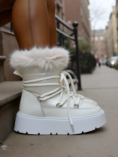 Royalfashion Bottes de neige pour femmes Melioz