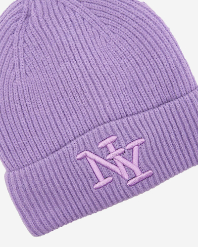 Royalfashion Bonnet femme isolé violet