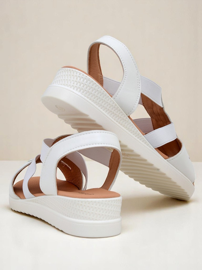 Sandales compensées à petit talon pour femme Royalfashion Sora