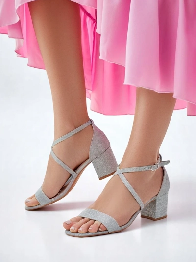Sandales brillantes pour femmes Royalfashion Rokates