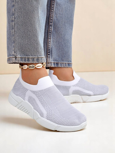 Royalfashion Chaussures de sport en tissu pour femme à enfiler Vena
