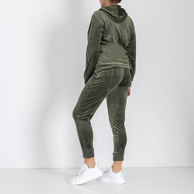 Ensemble de survêtement vert foncé pour femme - Vêtements